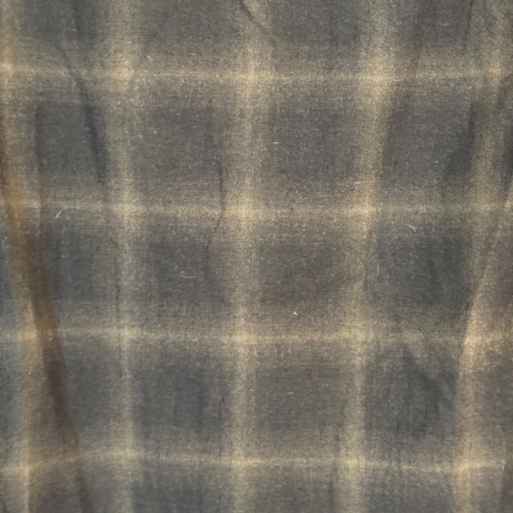 Helmut Lang Wool cashmere Plaid collarless button front Tunic 31199 - Picture 9 of 13